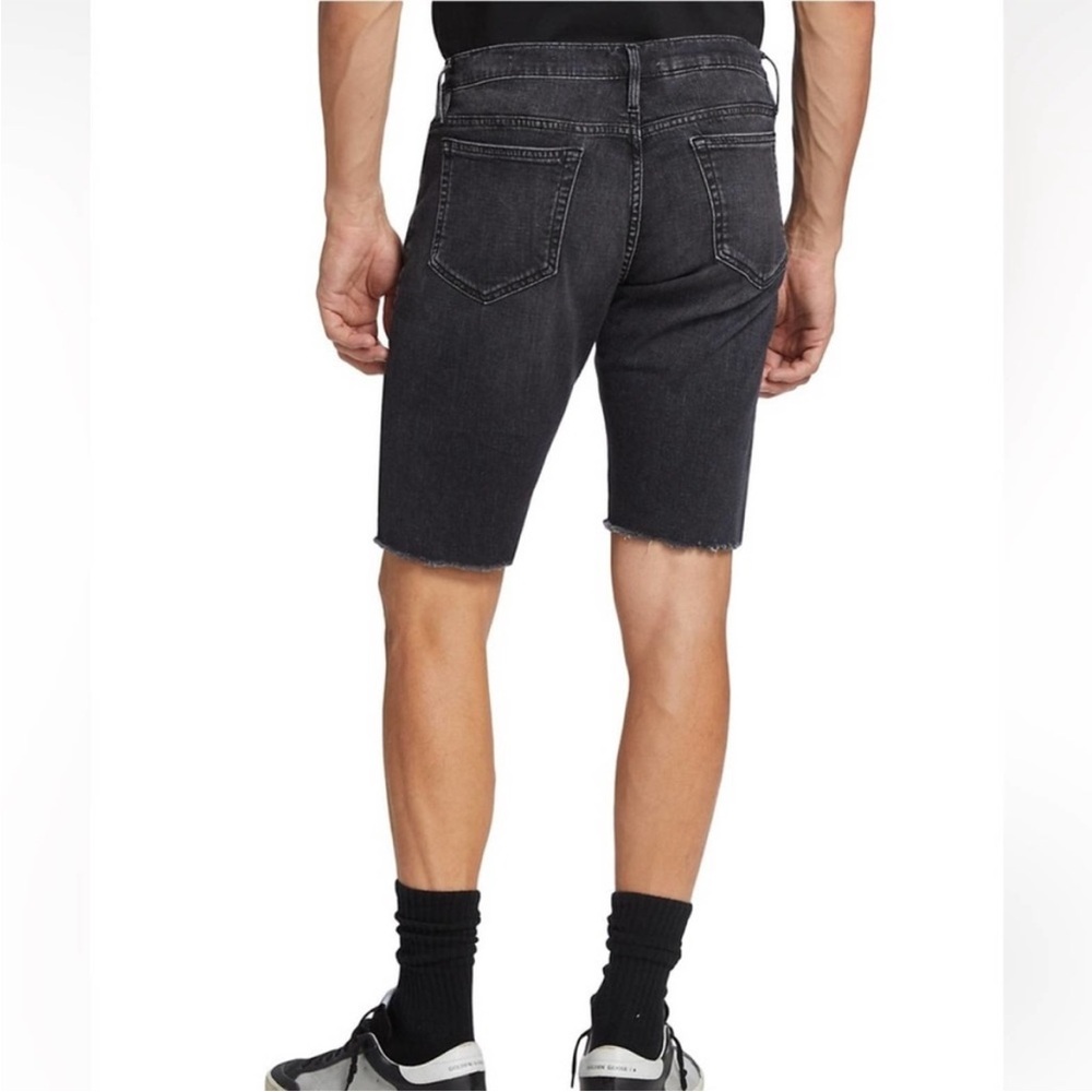 Frame L'Homme Cut-Off Denim Shorts - Picture 2 of 8